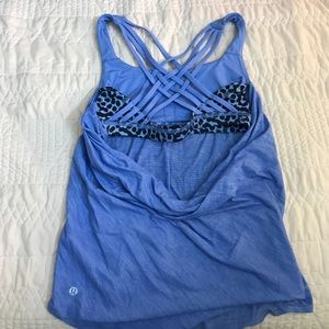 Lululemon top with built in bra